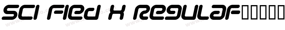 Sci Fied X Regular字体转换